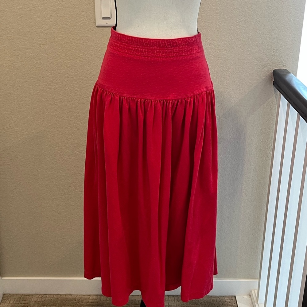 Carole Little Sport dark pink Midi Skirt
